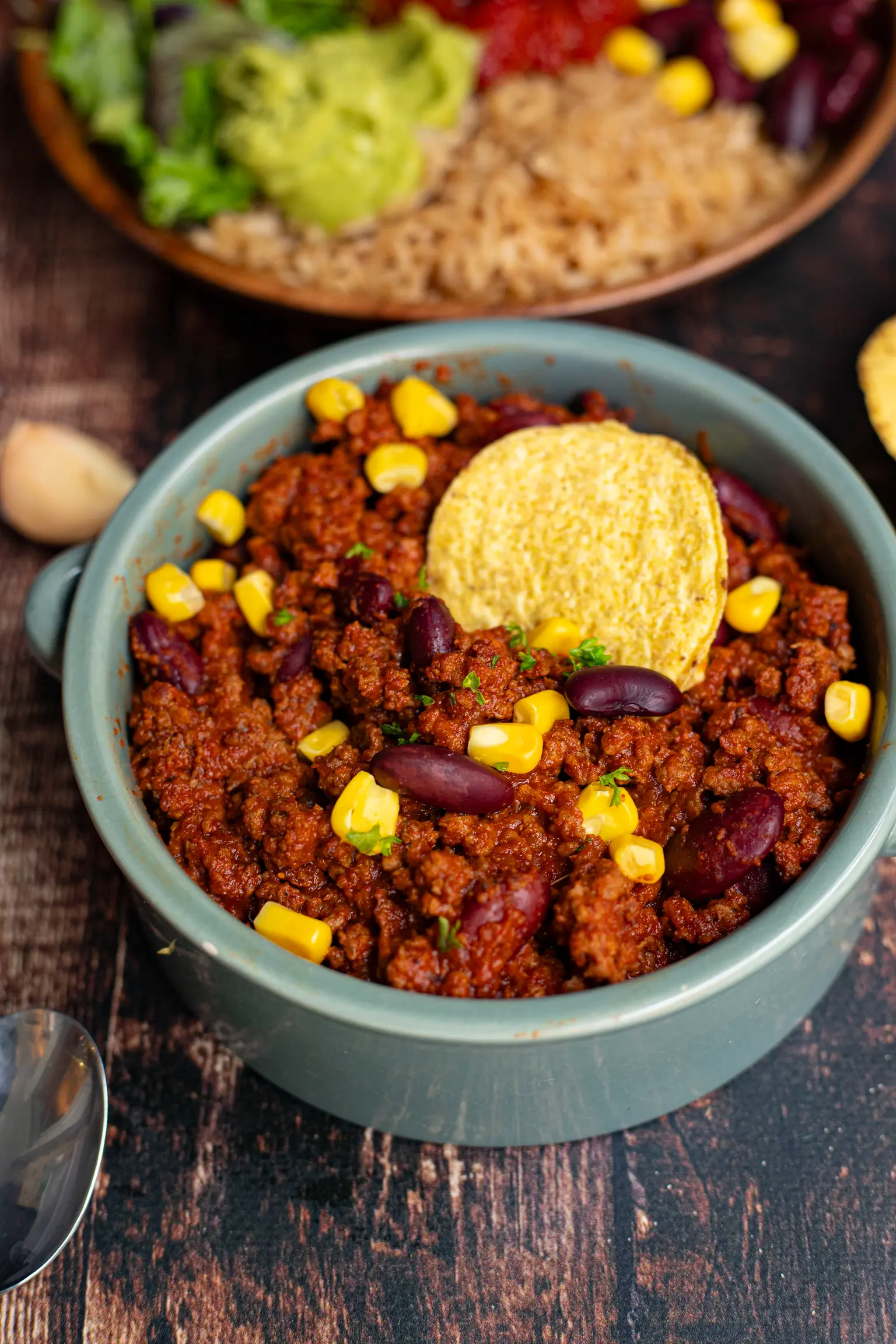 chili con carne bowl