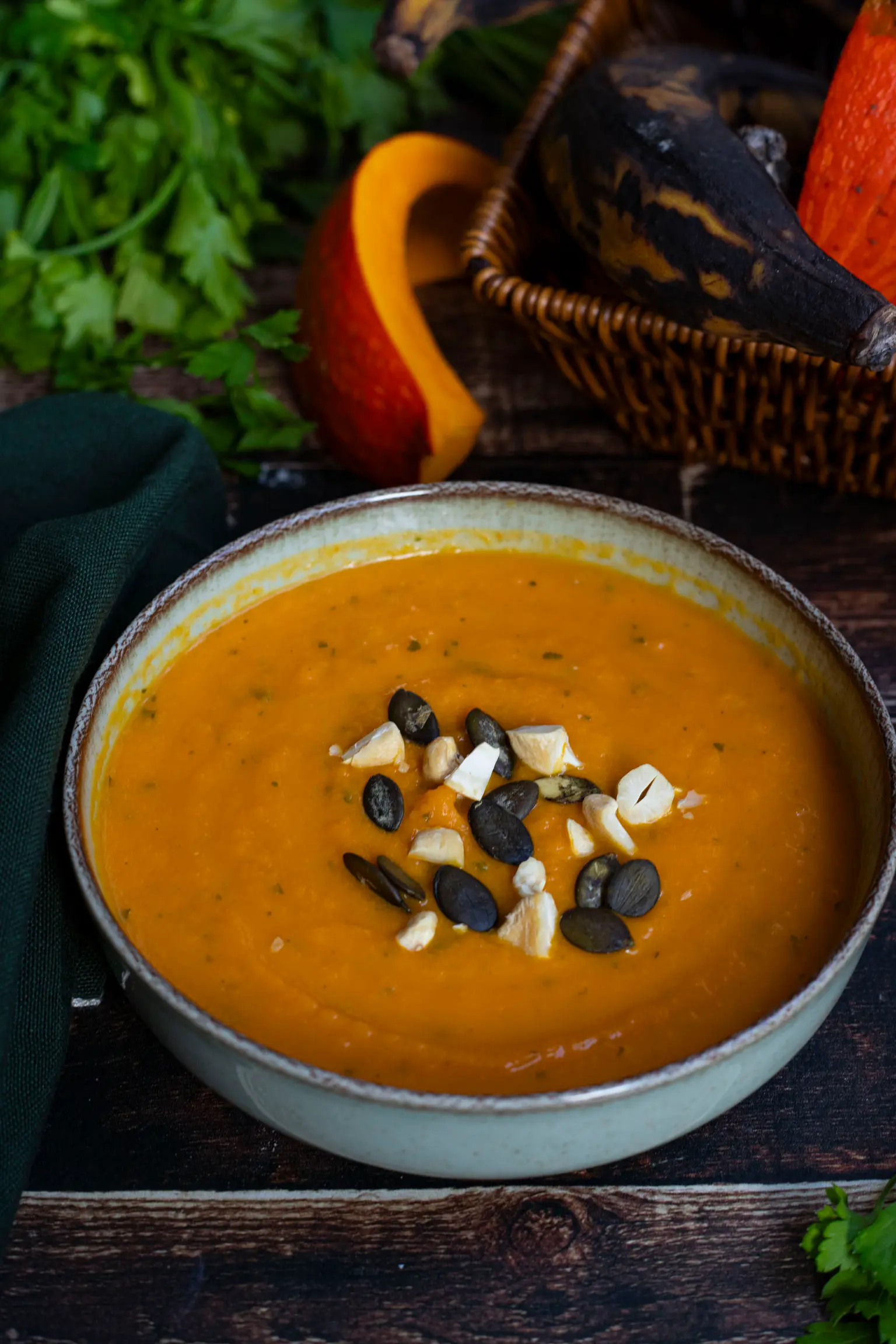 velouté plantain potiron