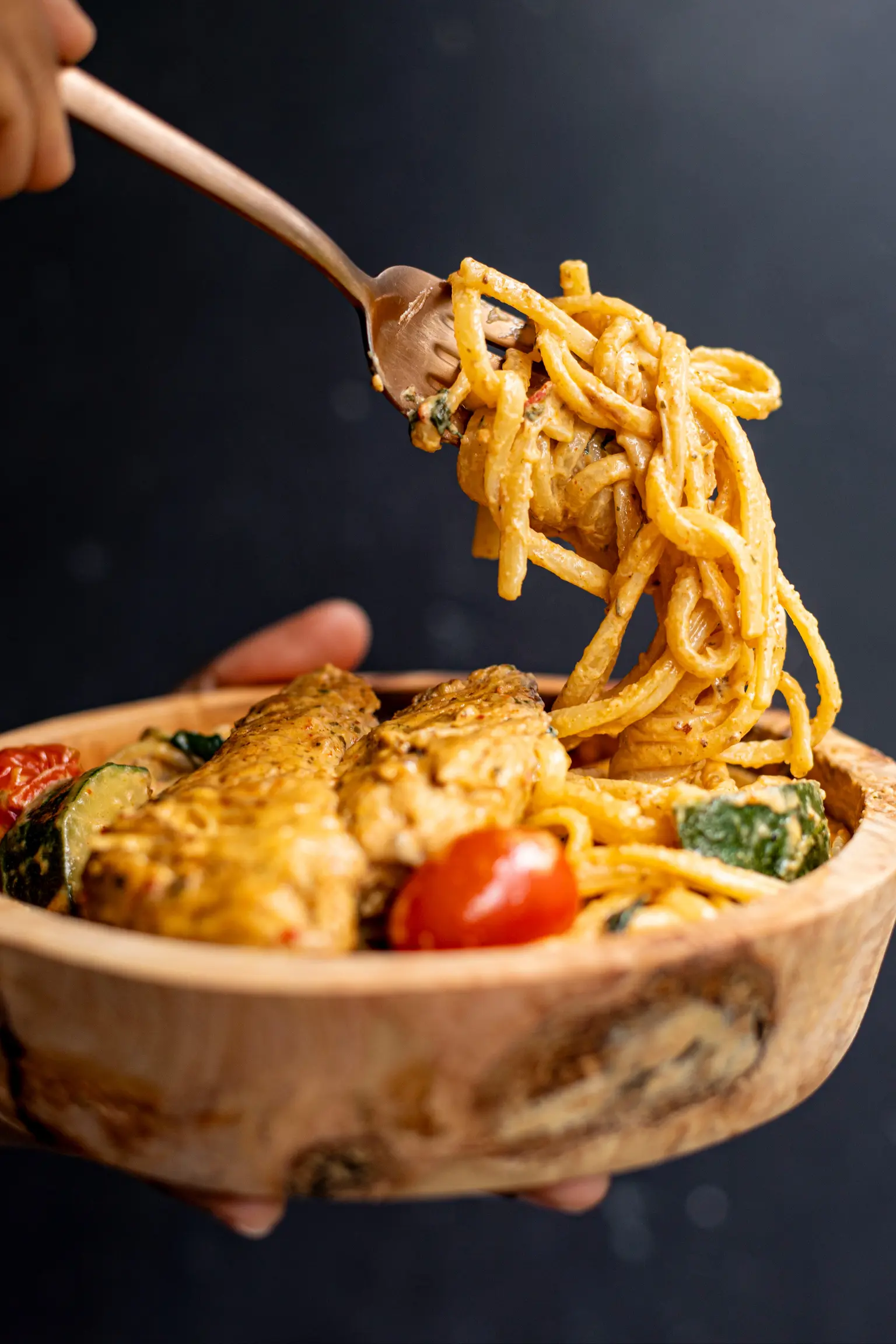 poulet cajun a creme et aux legumes