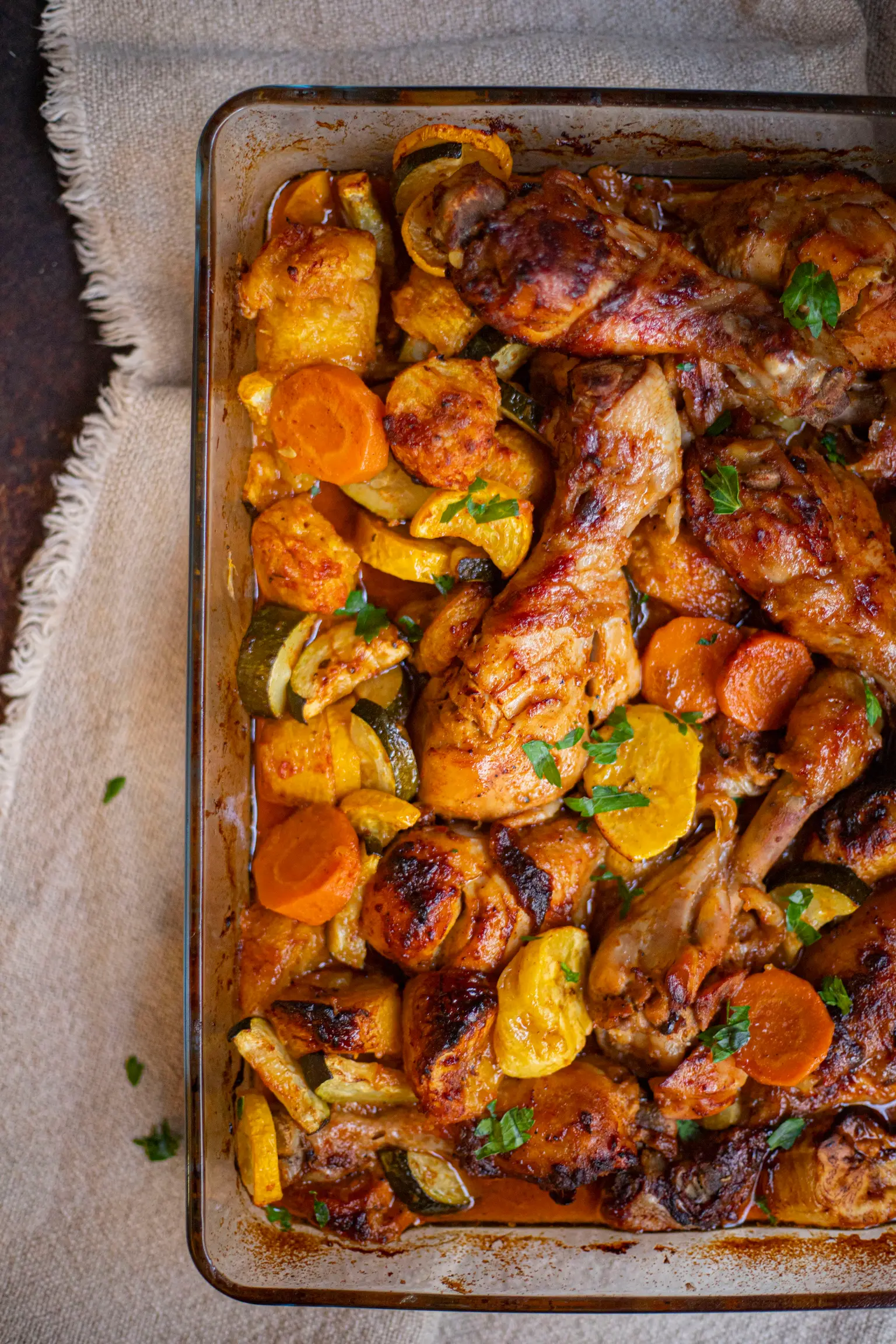 poulet rotie plantain