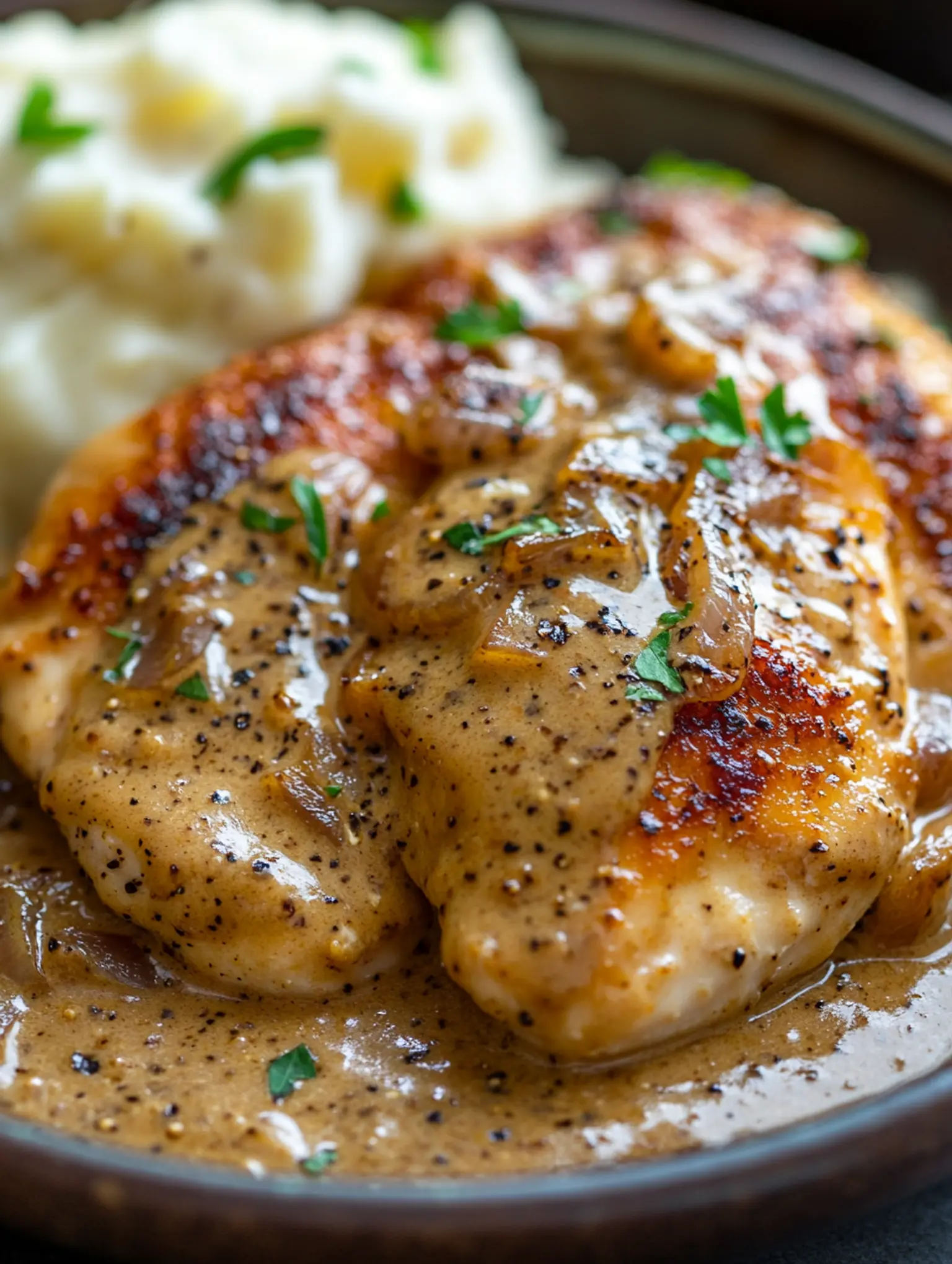 escalope de poulet a la creme