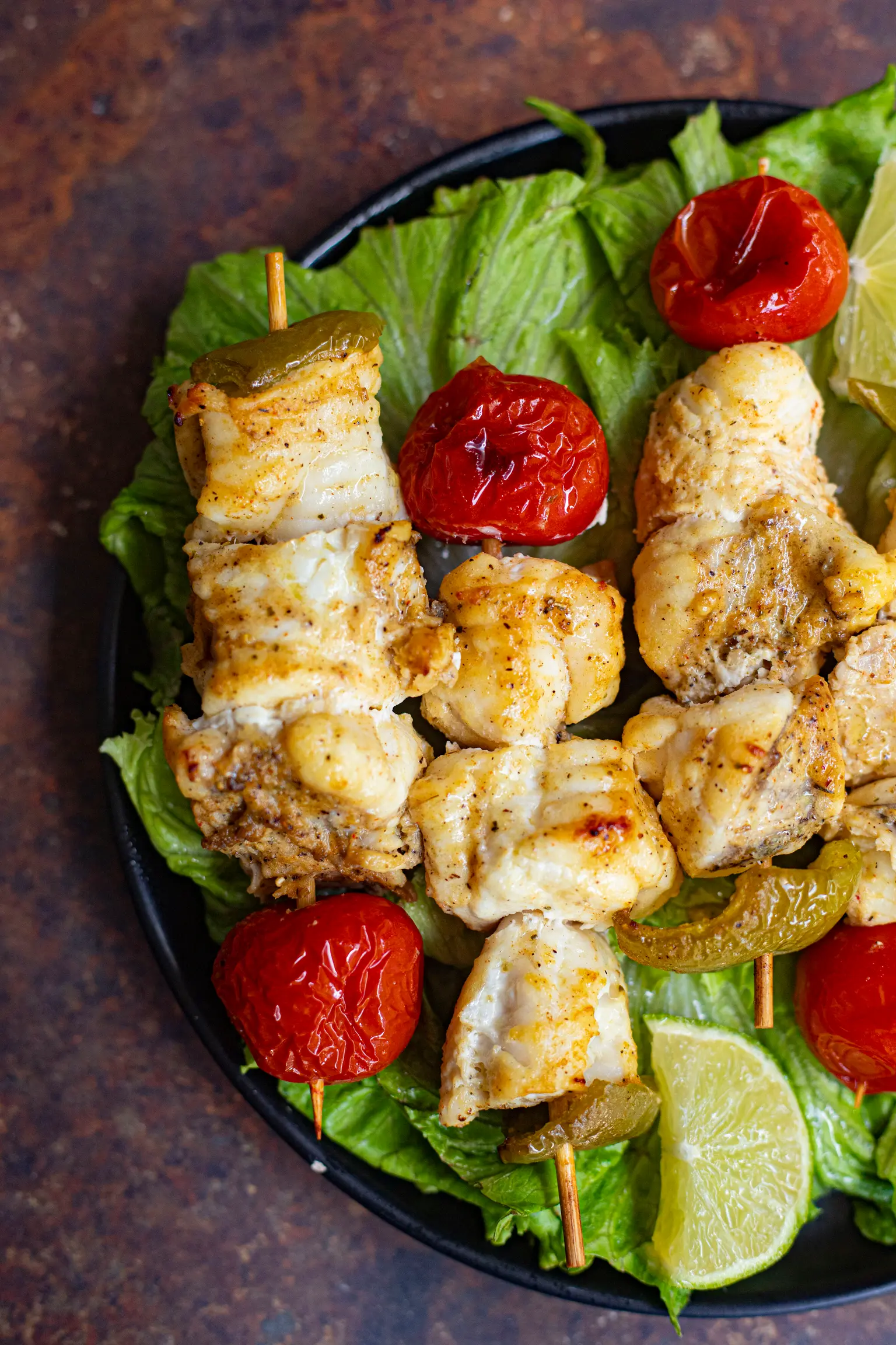brochettes de lottes