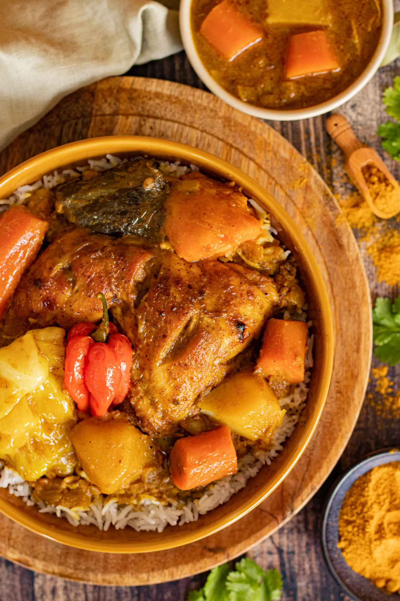 thiou carry guinar legume