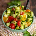 salade concombre